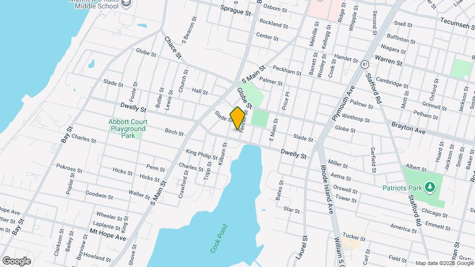 133 Fenner St, Unit 2 Mapa y Detalles de la Ubicación