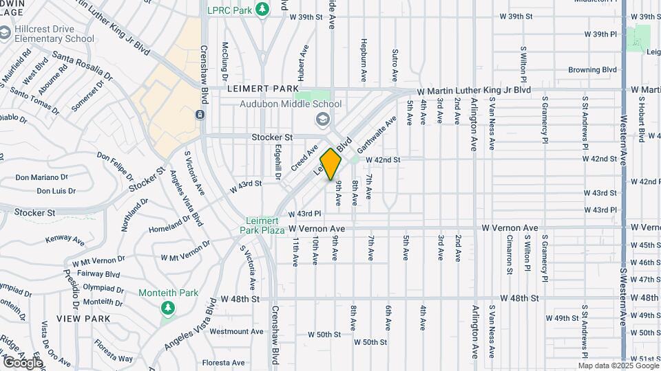 4250 Garthwaite Ave Map and Location Details