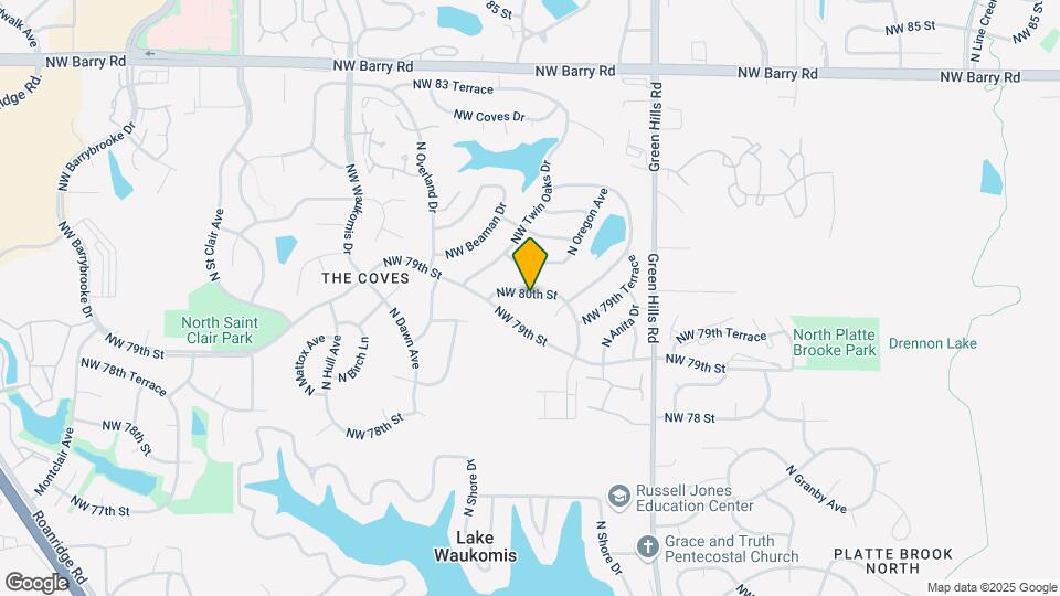 4811 NW 80th St Map and Location Details