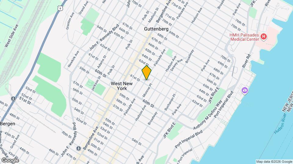 332 61st St, Unit D4 Map and Location Details