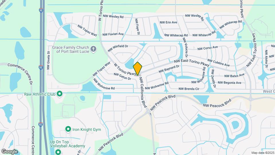 6149 NW Gatun Dr Map and Location Details