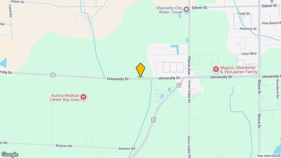 The Reserve Marinette Map and Location Details