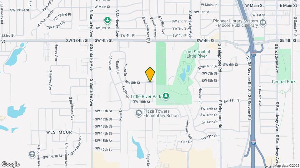 901 Ridgeway Dr Map and Location Details