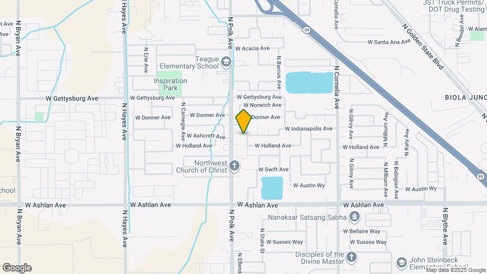 4311 N Ellendale Ave Map and Location Details