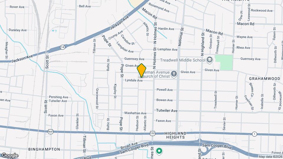 3228 Lyndale Ave Map and Location Details