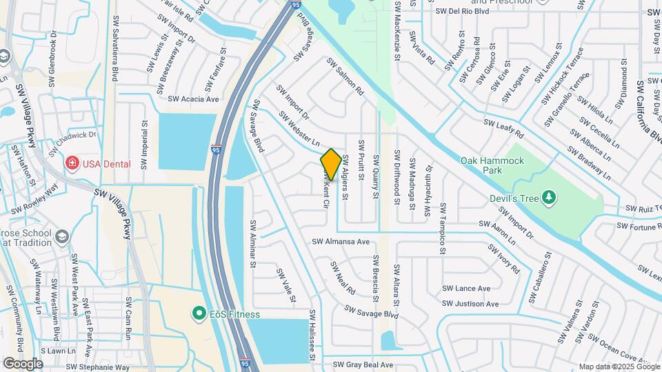 2347 SW Kent Cir Map and Location Details