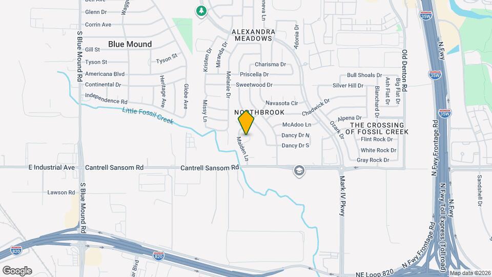 2309 Tallowood Ct Map and Location Details