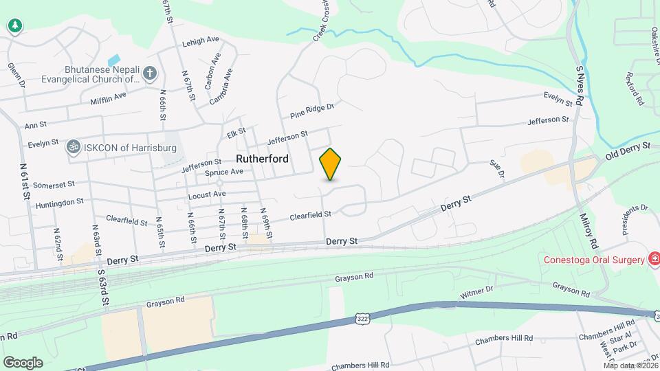 7214 Huntingdon St Map and Location Details