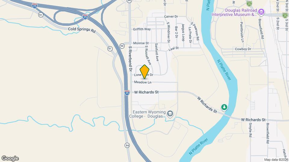 1420 Meadow Ln Mapa y Detalles de la Ubicación