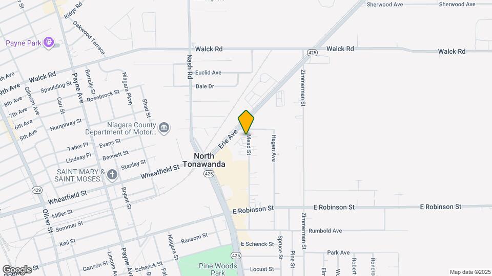 206 Mead St Map and Location Details