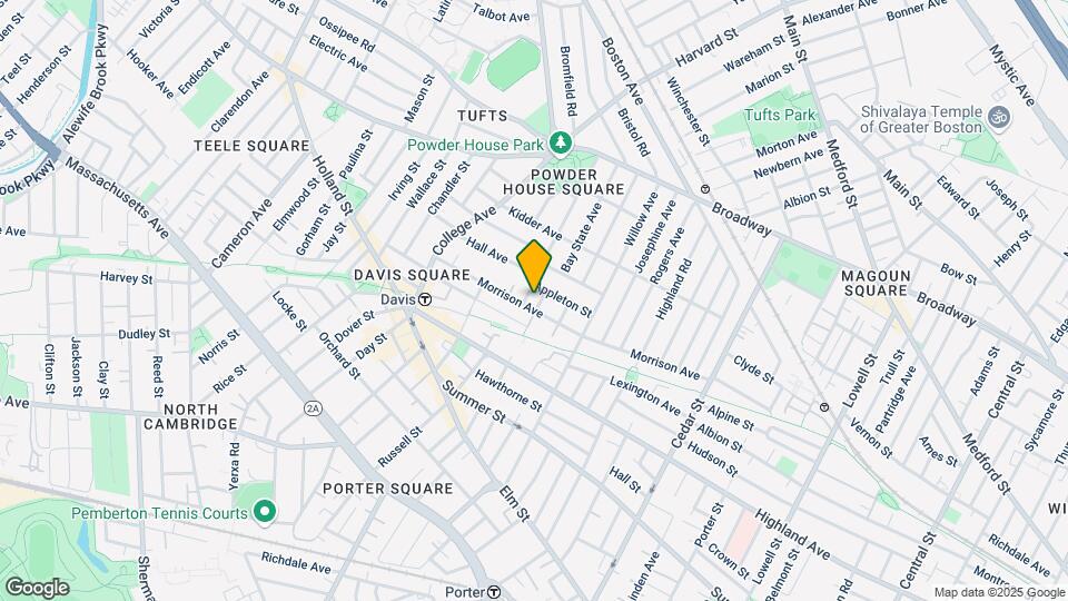 9 Clifton St, Unit 1 Mapa y Detalles de la Ubicación
