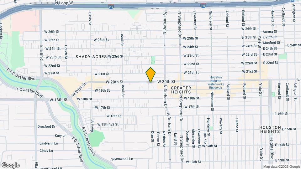 900 W 20th St Map and Location Details