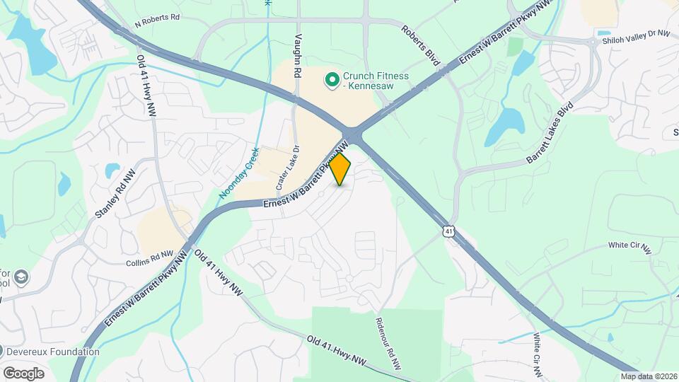 1831 Willow Branch Ln Mapa y Detalles de la Ubicación