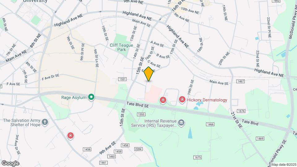 255 16th Street Pl SE, Unit Hickory Duplex 255 Mapa y Detalles de la Ubicación