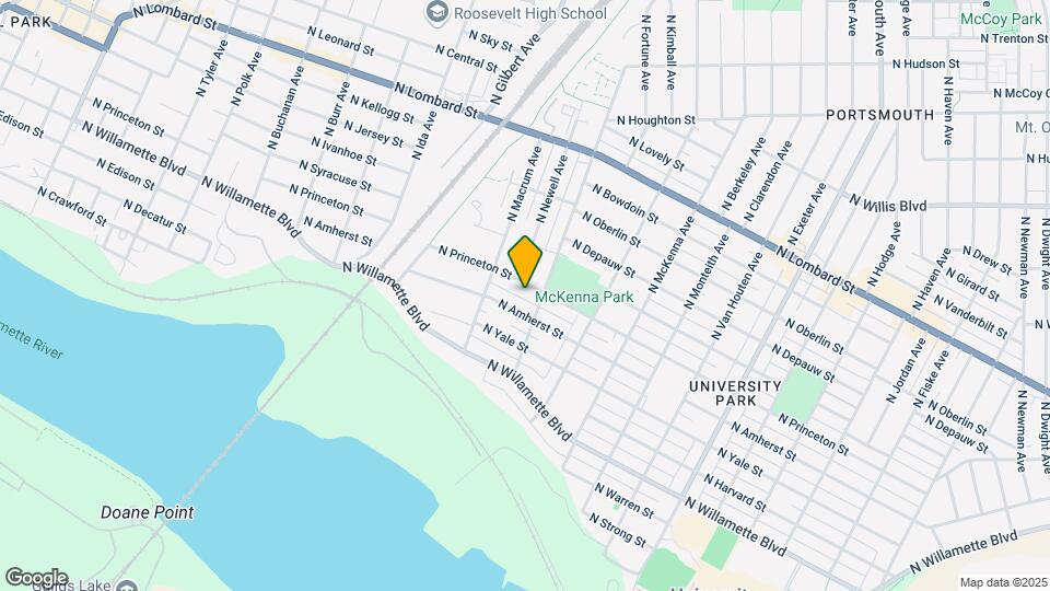 6426 N Princeton St Map and Location Details
