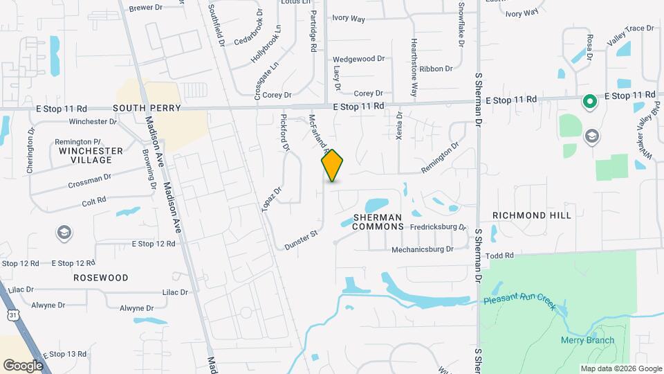 3210 Montgomery Dr Mapa y Detalles de la Ubicación