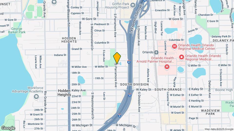 1519 S Parramore Ave Map and Location Details