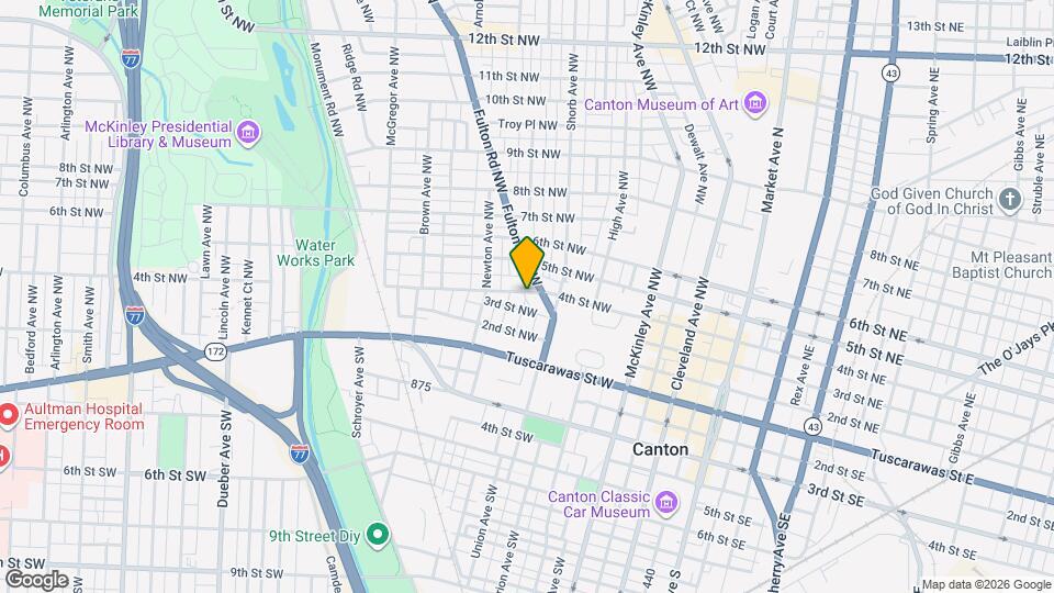 934 4th St NW Map and Location Details