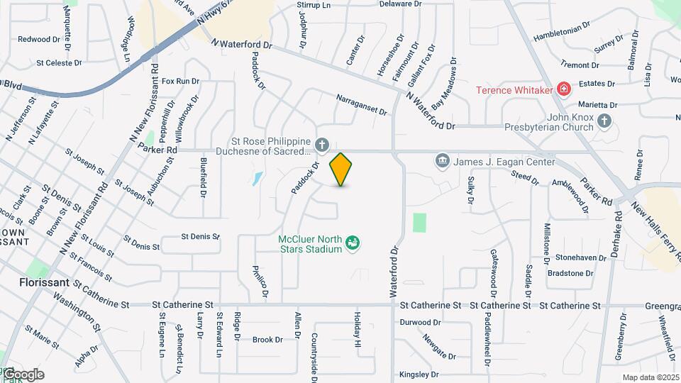 2700 Steeplechase Ln Map and Location Details
