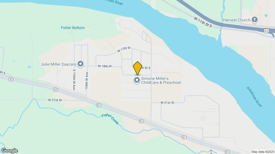 14548 W 19th St S Mapa y Detalles de la Ubicación