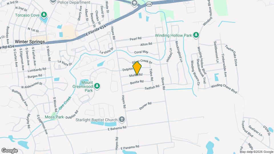 646 Marlin Rd Map and Location Details