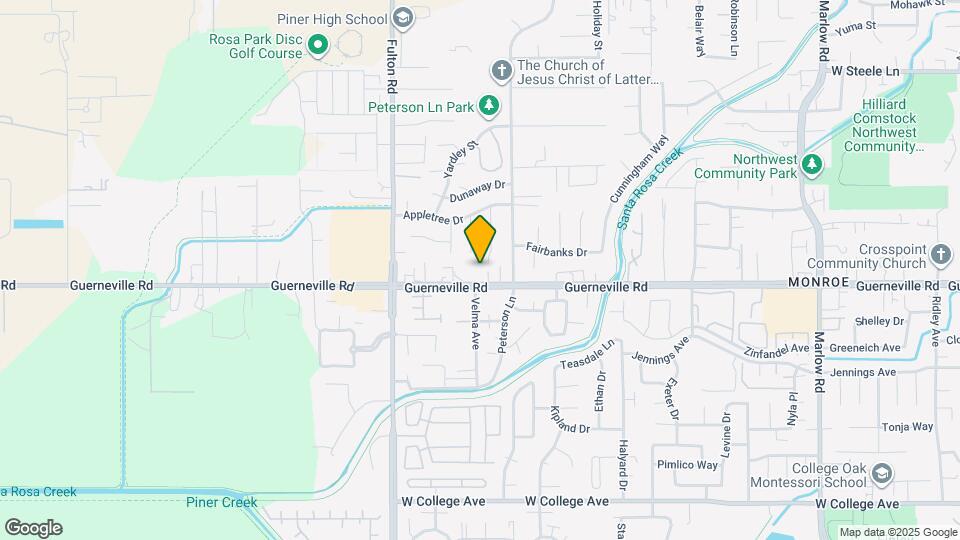 2423 Guerneville Rd Map and Location Details