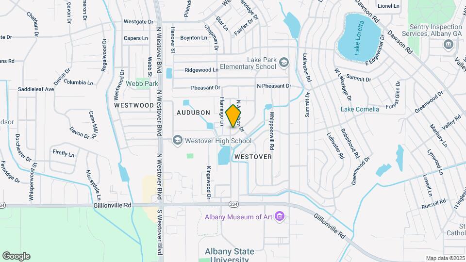 415 Partridge Dr Mapa y Detalles de la Ubicación
