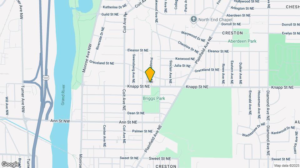 325 Knapp St NE Map and Location Details