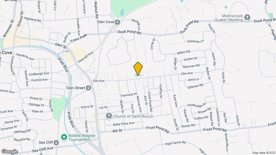 75 Elm Ave Mapa y Detalles de la Ubicación