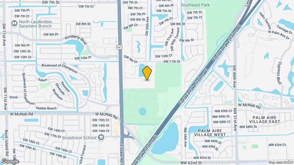 1201 SW 50th Ave Map and Location Details