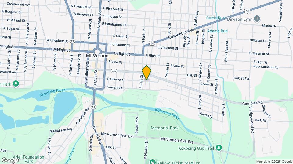 506 E Ohio Ave Map and Location Details