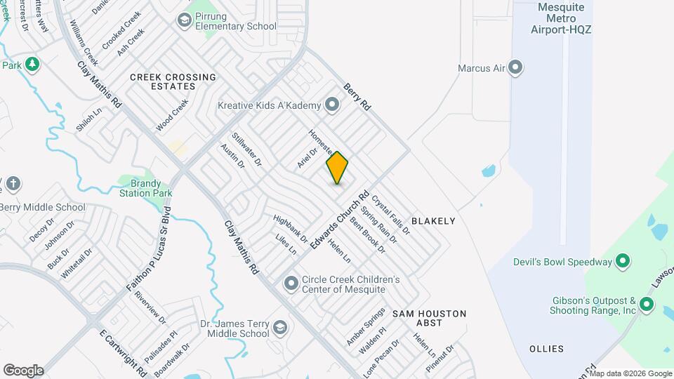 2407 Springfield Dr Map and Location Details