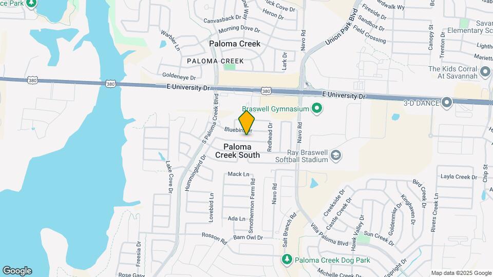 1617 Nighthawk Dr Map and Location Details