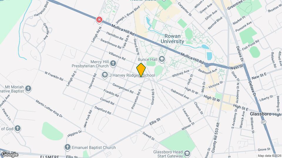 104 University Blvd Map and Location Details