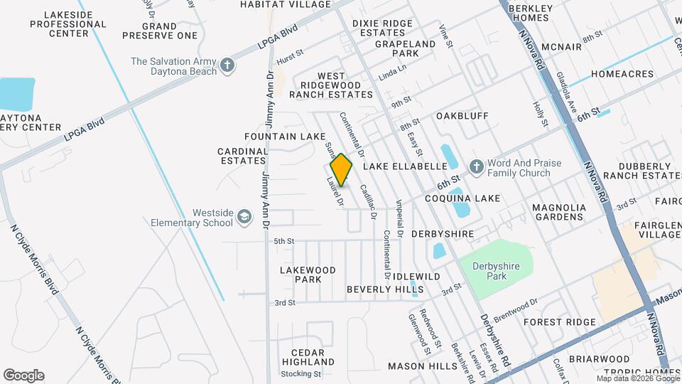 1315 Laurel Dr Map and Location Details