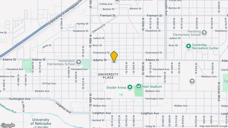 2930 N 51st St Map and Location Details