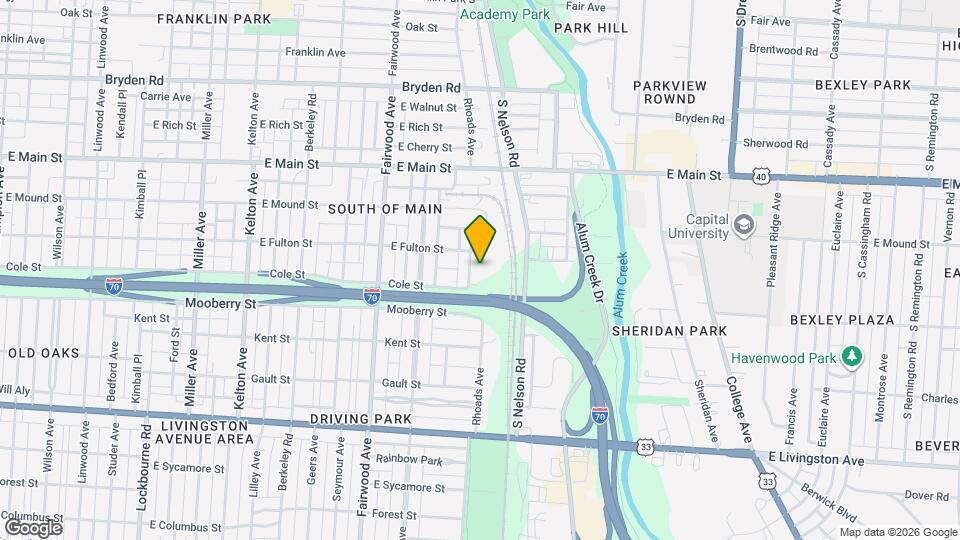 658 Rhoads Ave, Unit 658 Rhoads Ave, Columbus, OH 43205 Map and Location Details