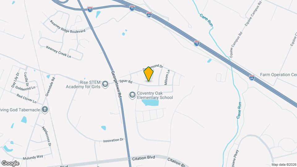 2297 Spurr Rd Map and Location Details