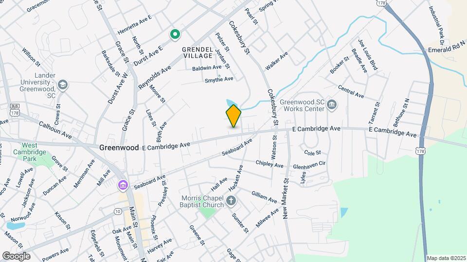 527 E Cambridge Ave Map and Location Details