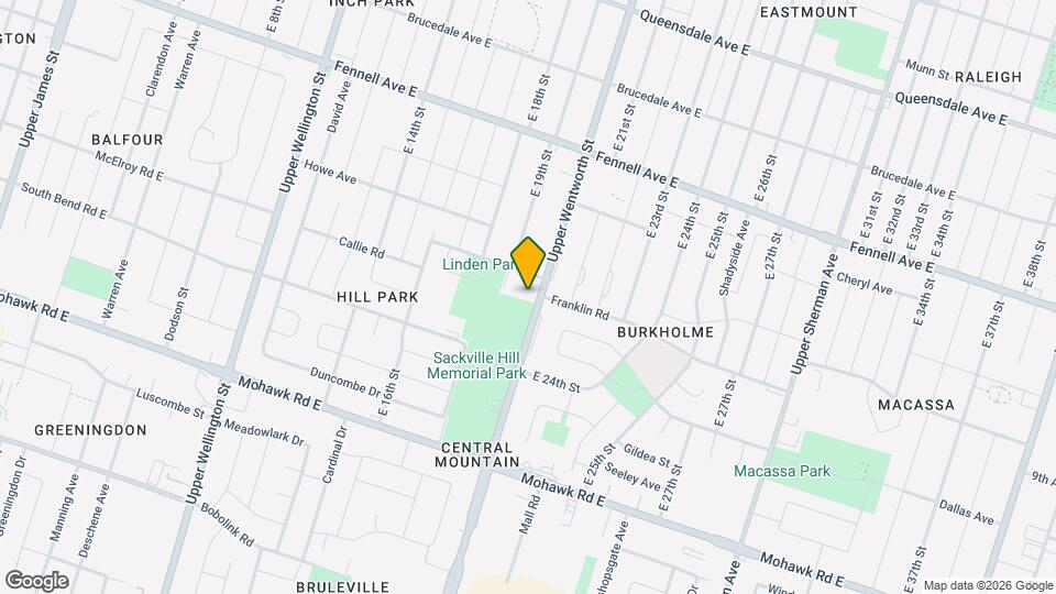 672 Upper Wentworth St Map and Location Details