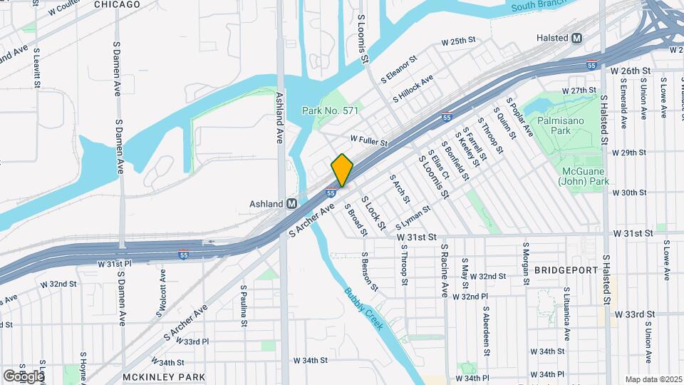 3022 S Archer Ave Map and Location Details