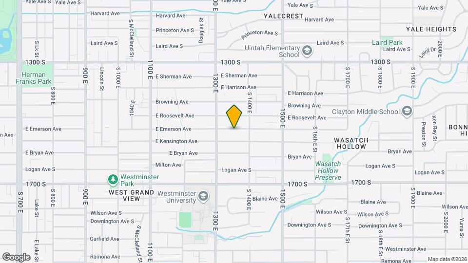 1350 E Emerson Ave Mapa y Detalles de la Ubicación