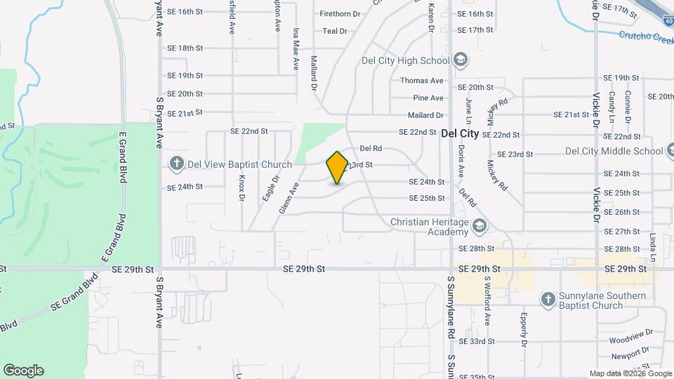 3737 SE 24th St Map and Location Details