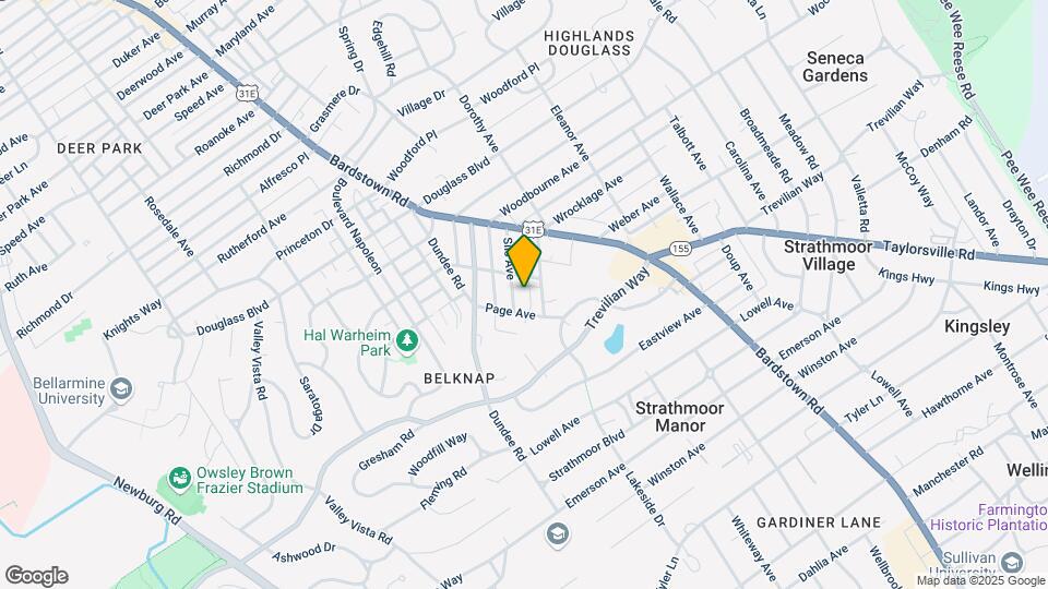 1810 Sils Ave Map and Location Details
