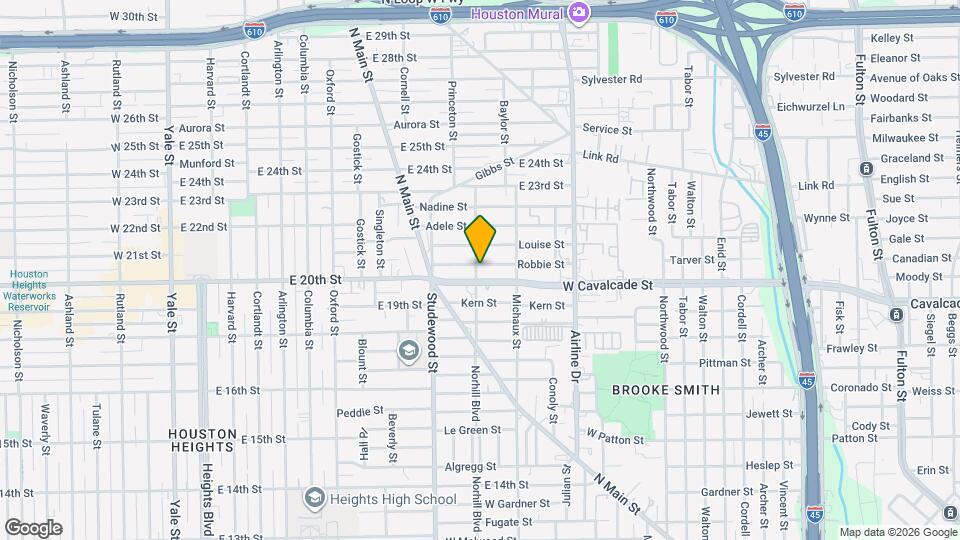 1039 Robbie St Map and Location Details