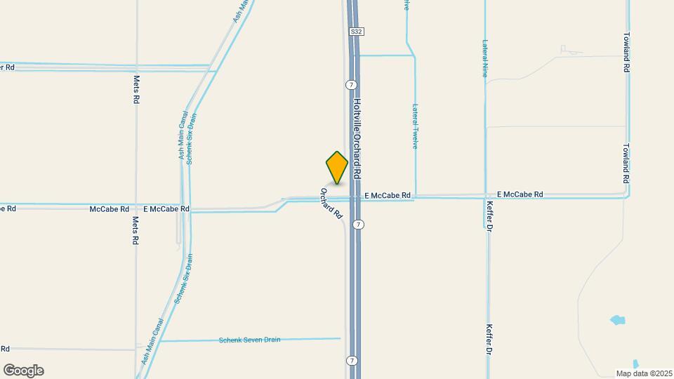 1403 Orchard Rd Map and Location Details