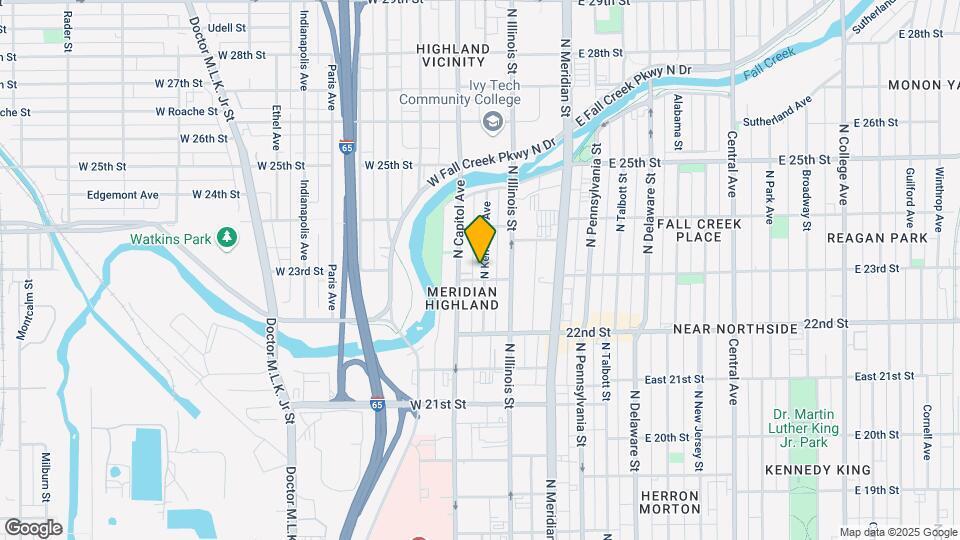 2310 N Kenwood Ave Map and Location Details