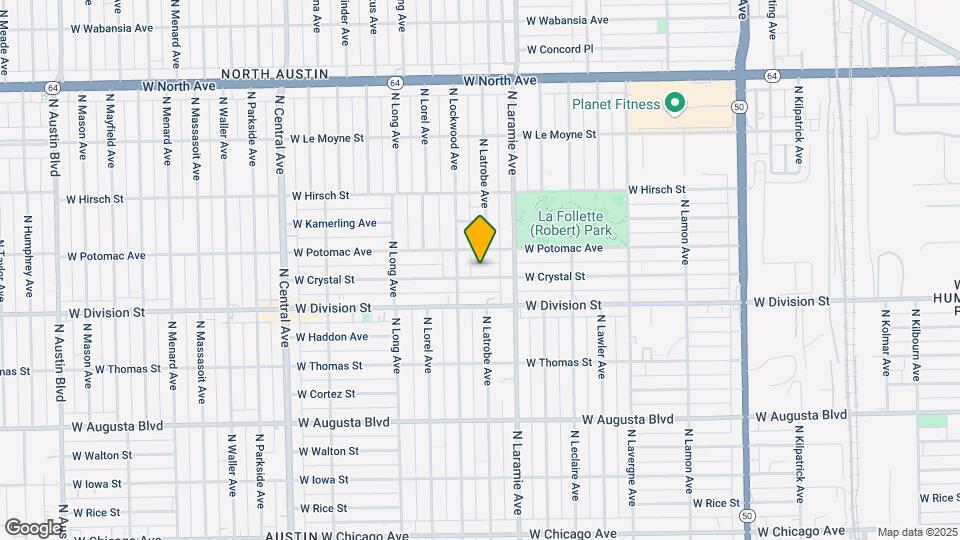 5236 W Crystal St Map and Location Details