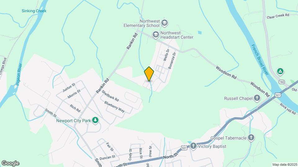 580 Flatwoods Way Map and Location Details