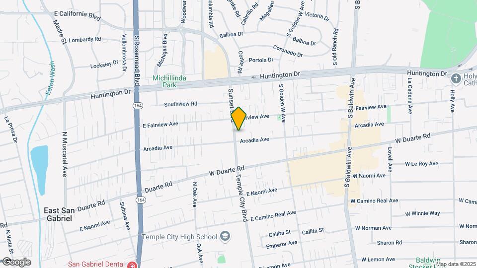 1028 Sunset Blvd Map and Location Details